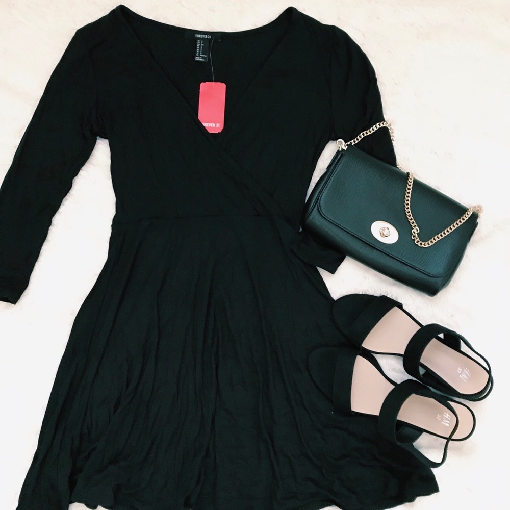 Black F21 dress